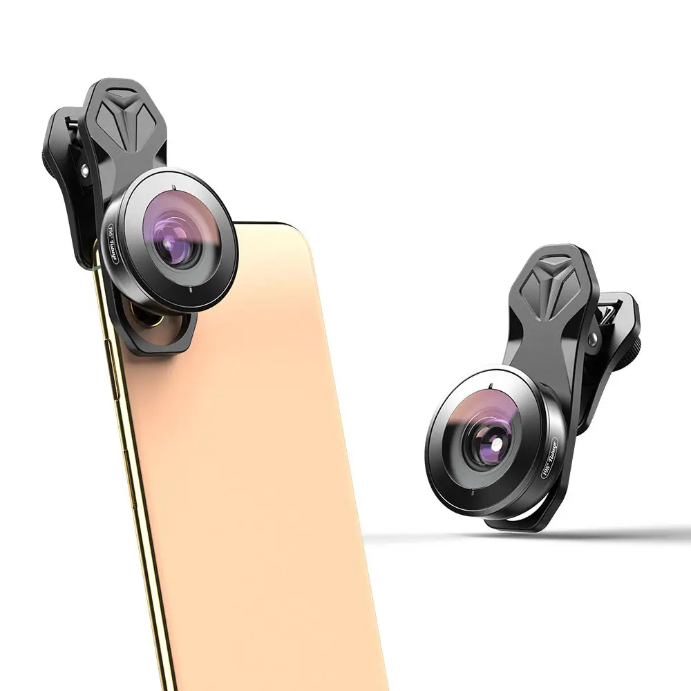 

webcam Apexel lens For All Smartphone Android Mobile Phone 195 degree Fisheye Set External Lens HD clip on Camera Lens
