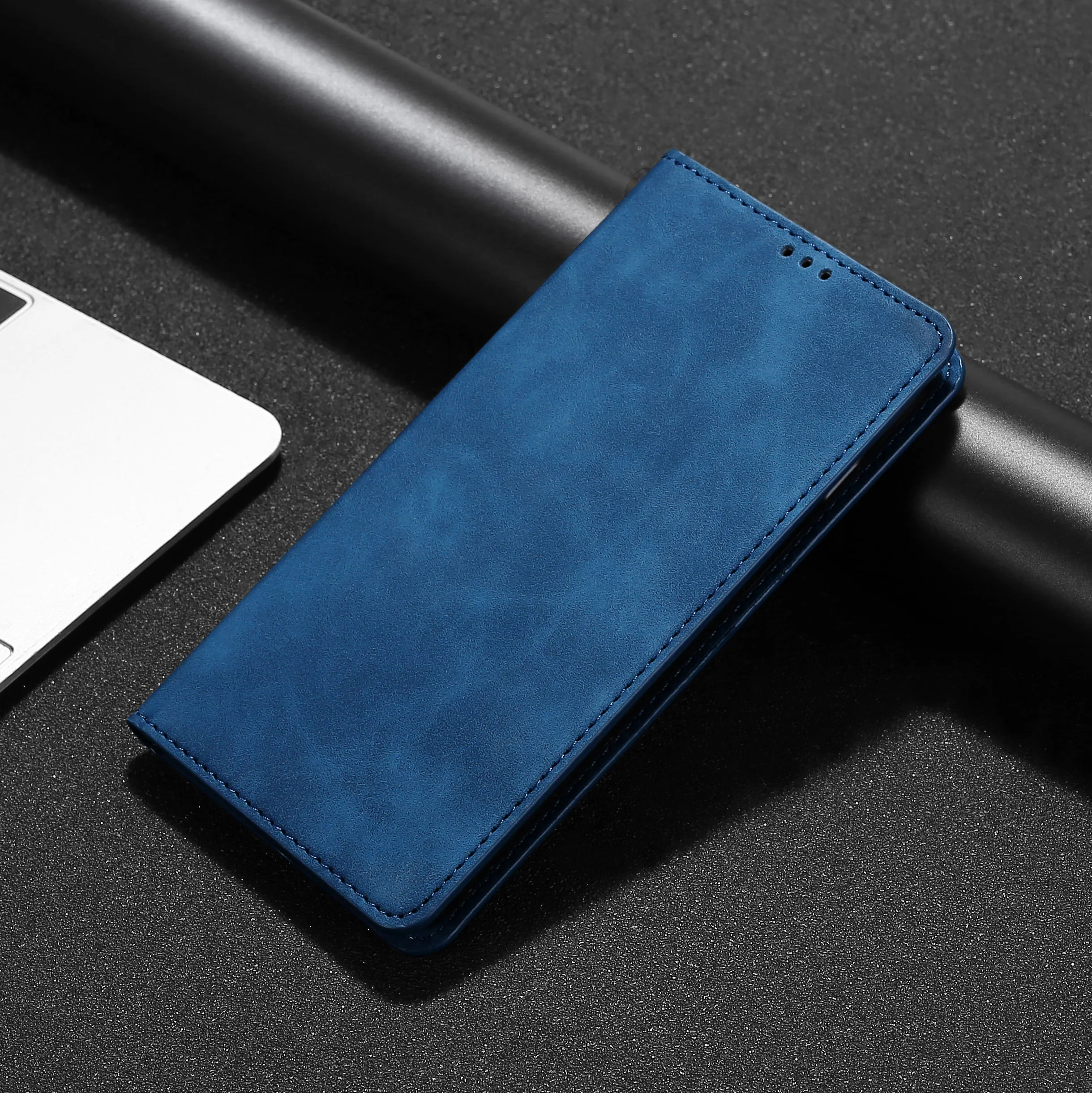 

Чехол-книжка для Xiaomi Redmi Note 5 Pro, кожаный, с отделением-бумажником