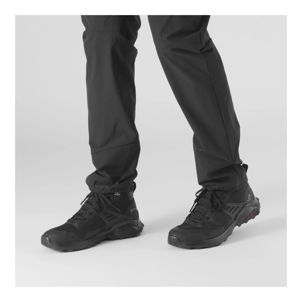 Ботинки SALOMON X RAISE MID GTX Bk/Bk/Quiet Shad|Походная обувь| |