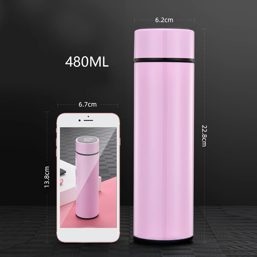 Термос из нержавеющей стали смарт-термометр дорожная кружка для кофе