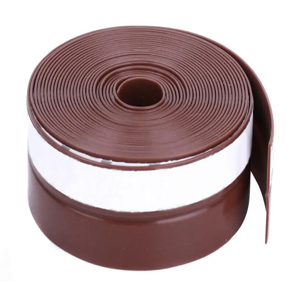 sealing strip Рулоны самоклеющиеся уплотнительные полосы двери окна уплотнительные полосы шум для звукоизоляции ветер пыль пленка блокировщик герметик пробка 5pz - Цвет: sealing strip