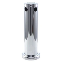 3 two holes stainless steel beer column beer tower in bar productor beer tower draft beer dispenser