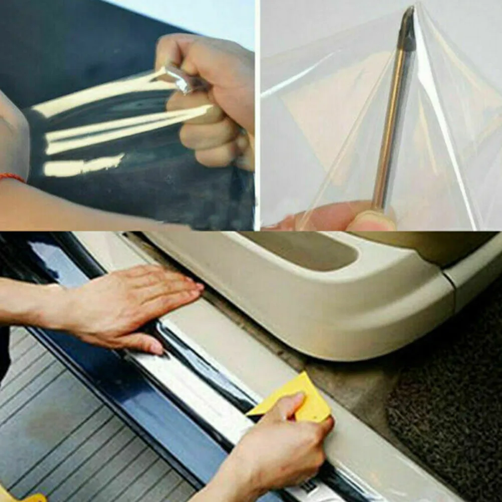 

300 X15cm Sticker 300*15CM Vinyl Film Accessories Car Clear DIY Protector