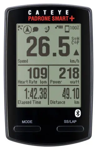 Cateye Padrone Smart+ плюс скорость CC-SC100B цикл компьютерный Каденс HRM