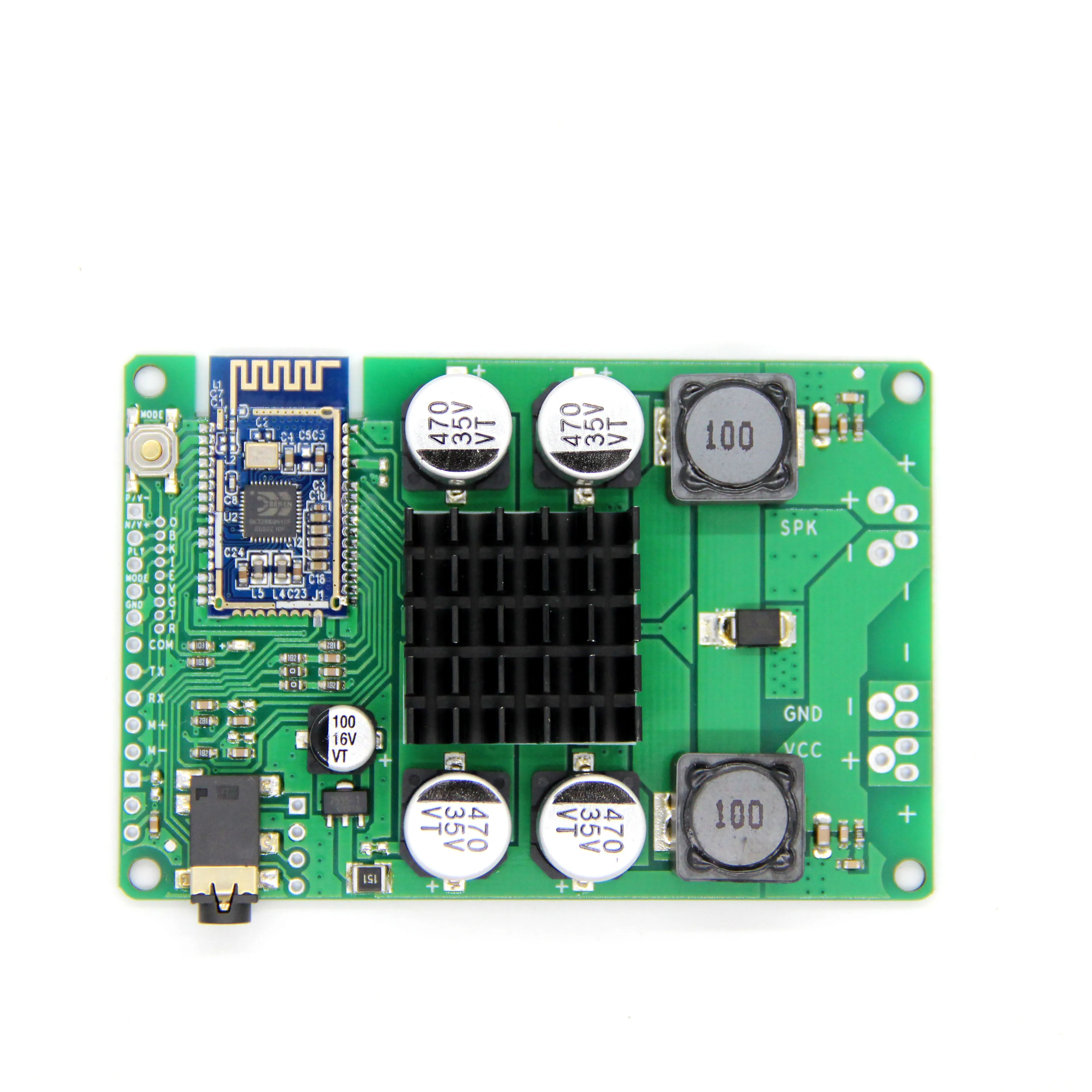 

TWS Pair Box Mono Wireless Group Stereo Bluetooth-Compatible 5.0 Power Amplifier Board 80/100W Support Serial Port Renamed AUX