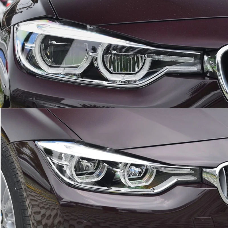 Для BMW 3 Series абажур Крышка для фары стекло защиты пластиковая защита линз 2016-2018 |