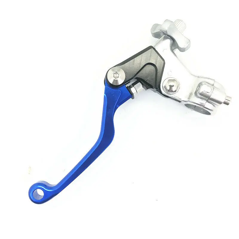 

Blue Handlebar Clutch Lever Handle Perch For HONDA CR80R/85R/125R/250R/500R XR