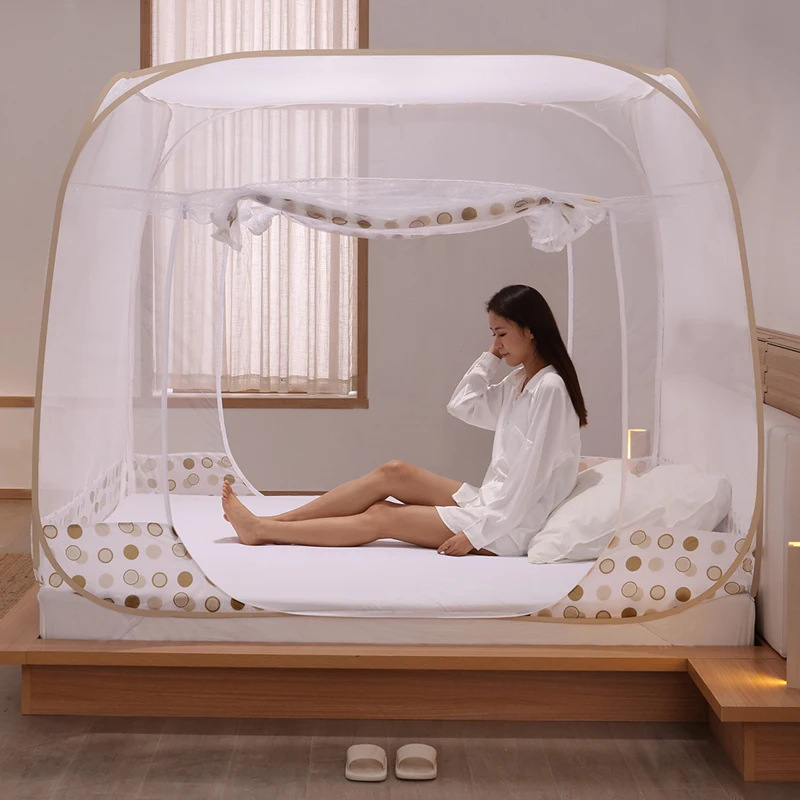 Москитная сетка монгольской юрты бытовая утолщенная Двойная без установки | Дом