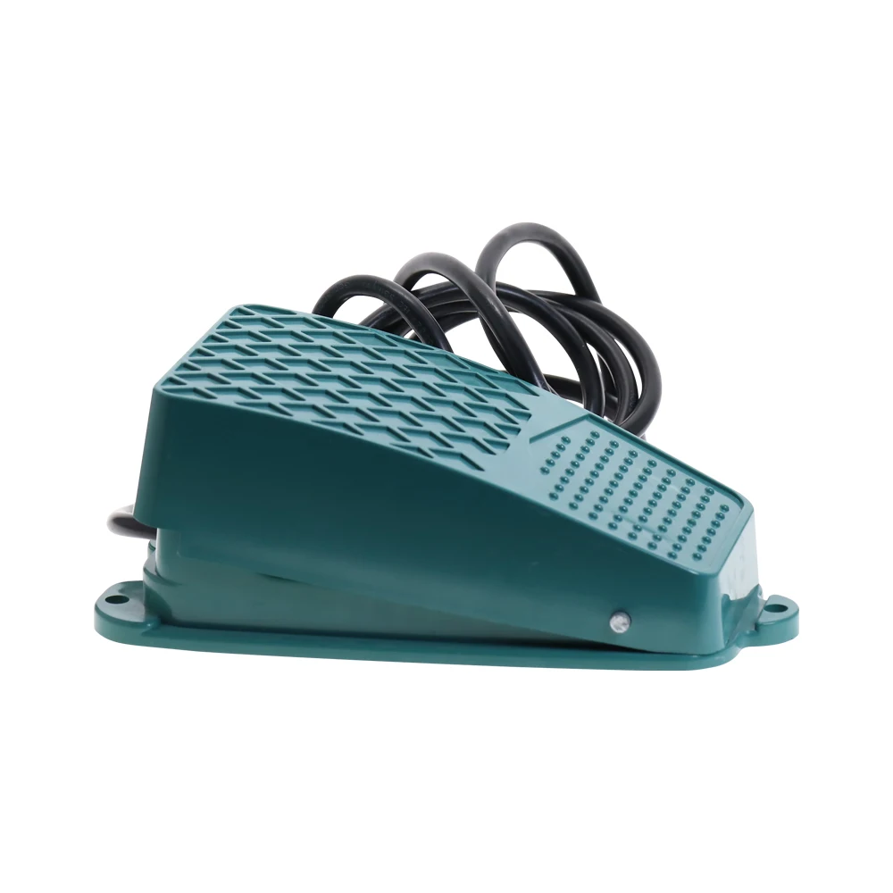AC 250V 10A SPDT NO NC Нескользящая металлическая моментальная педаль переключения