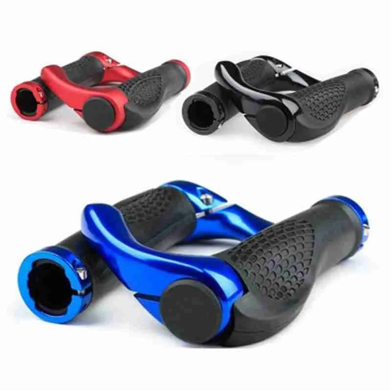 

1 Pair Handles For Bicycle Mountain Bike Rubber Horn Set Bicycle Equipment Accessories Motorcycle Handle Handles For Bicycle