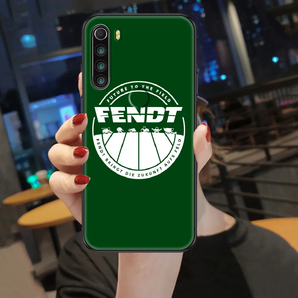 

Fendt Tractor Phone case For Xiaomi Redmi Note 7 7A 8 8T 9 9A 9S 10 K30 Pro Ultra black tpu cover fashion hoesjes 3D cell cover
