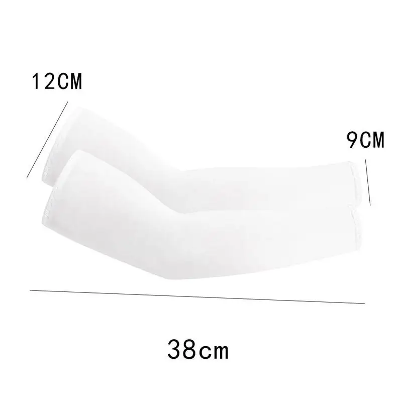 

Outdoor Sun Protection Sleeve Unisex UV Protection Ice Polyester Arm Silk Cover Breathable Sleeve Cycling M5V4