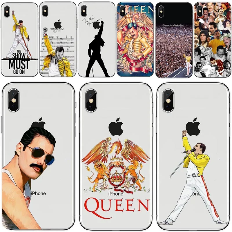 Мягкий силиконовый чехол для телефона Freddie Mercury Rainha banda из ТПУ caso de telefone Para Apple iPhone 4
