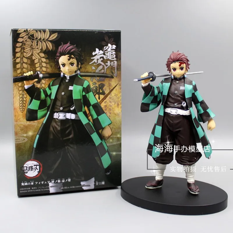 

Free shipping figur set Kimetsu no Yaiba Figure Tanjirou Nezuko Inosuke figurine Demon Slayer Action Figure Demon blade figures