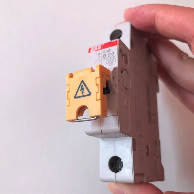 10 шт./лот multi pole MCB lockout master 1P 2P 3P 4P breaker ABB lockout|Замки| |
