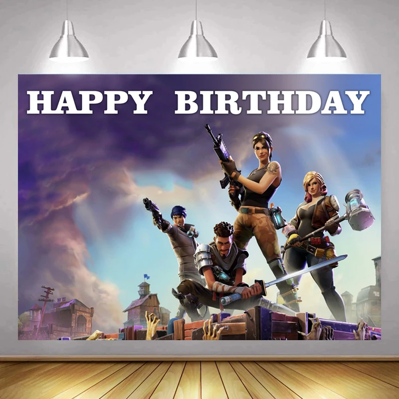 Виниловый вечерние для фотосъемки в стиле игры с режимом PVP | Электроника