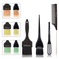 balayage tools 4 pieces set hair coloring brush kit hair bleach styling brush for hair dyeing hair dye brush