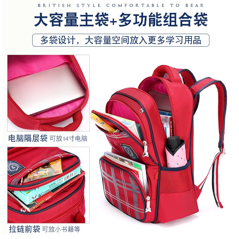 

Kids School Bags Orthopedic Backpack Schoolbag Waterproof School Bags For Girls boys Children scool Backpacks Mochila Escolar