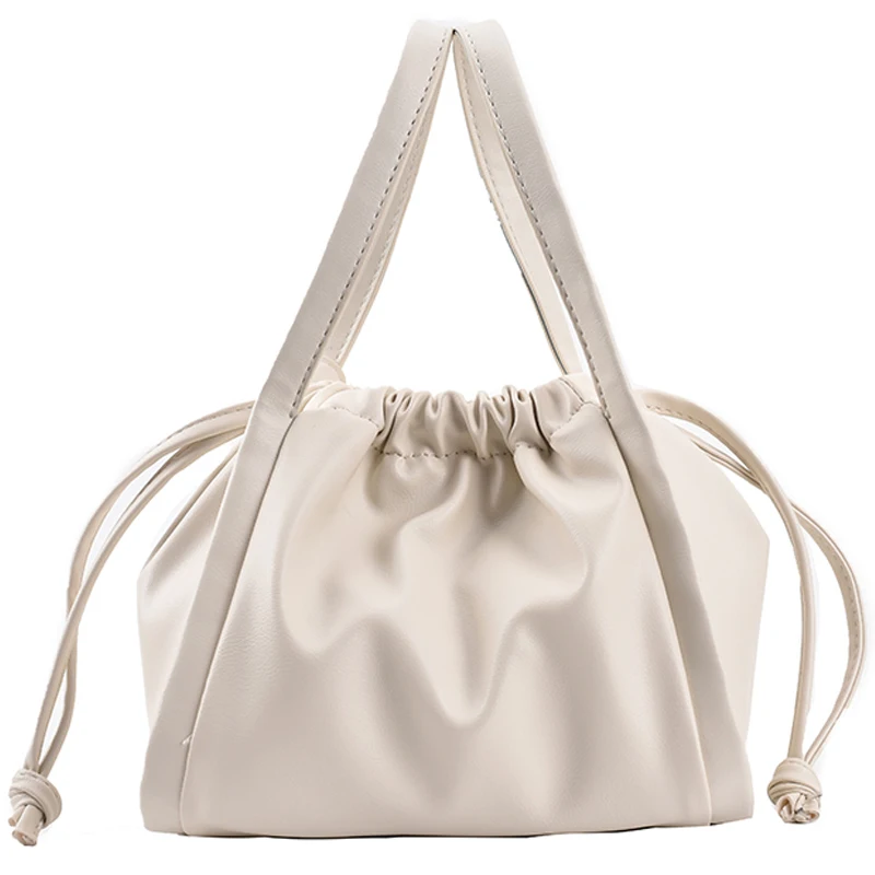 

Niche Design Bag Women's Large-capacity Messenger Bucket Bag New Handbag High-end Armpit Bag Fold Bag Shoulder Bag Width: 21cm