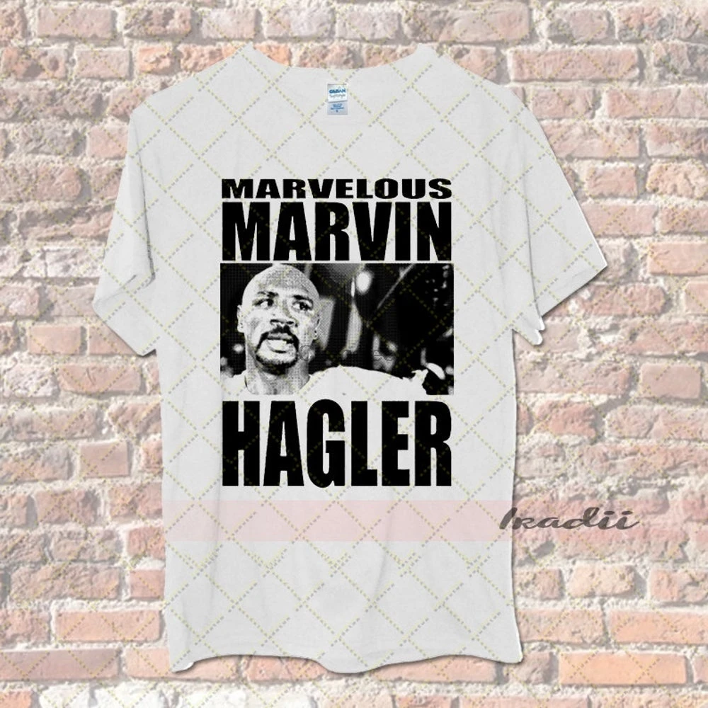 Чудесная Ретро футболка Marvin Hagler Rest In Peace |