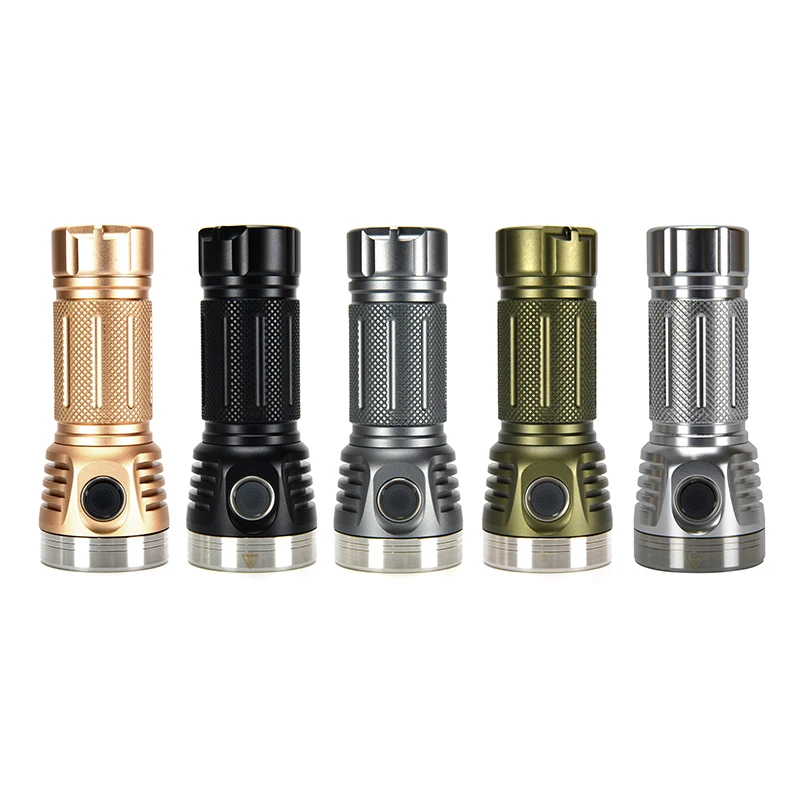 Продажа Перезаряжаемый светодиодный фонарик Mateminco MT07 7 * Luminus SST20 5500lm, 415 м, 21700, 18650, USB Type C, для самообороны