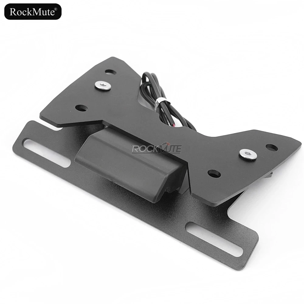 

License Plate Bracket Tidy Rear Fender Eliminator With LED Light For SUZUKI GSXR GSX-R 600/750 2008 2009
