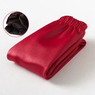 Зимние штаны для маленьких девочек леггинсы теплые из искусственной кожи