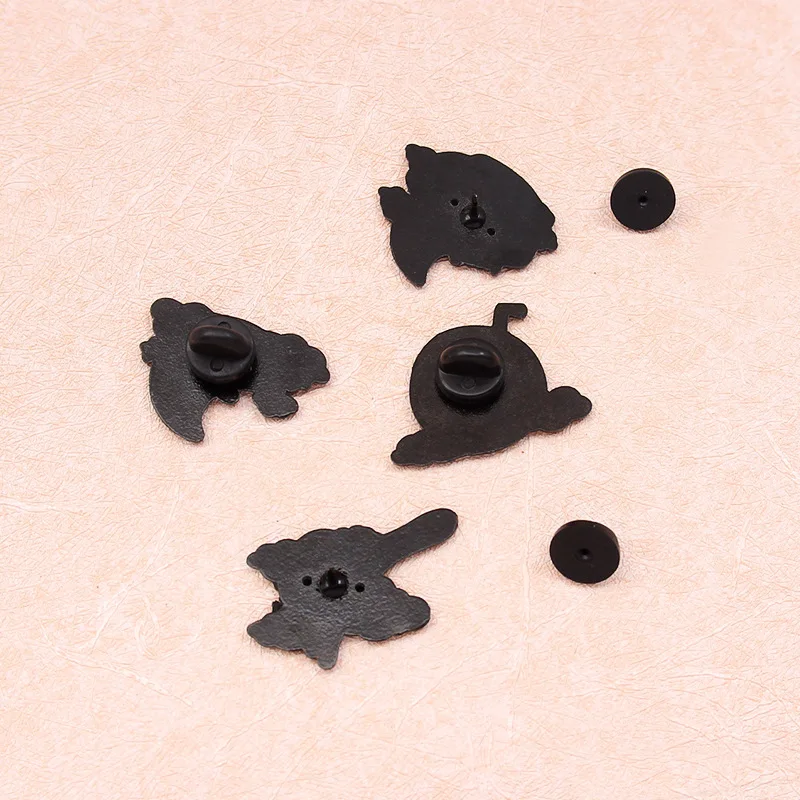 Креативная модная мультяшная брошь на лацкан с милыми облаками Луной и маслом