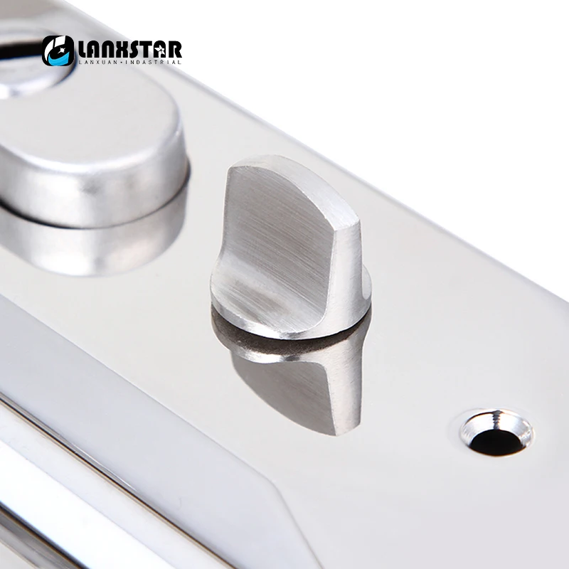 LANXSTAR дверные замки медиаторы 304 нержавеющая сталь блокировка ключа в коробке