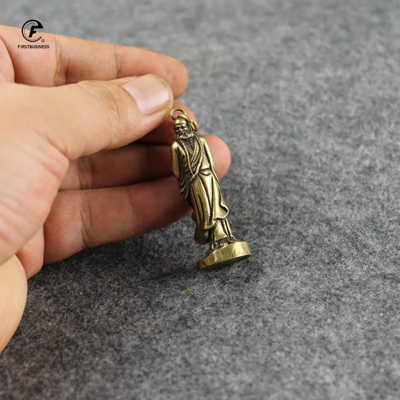 Статуя Будды Dharma из чистой меди домашний декор латунная скульптура Бодхи