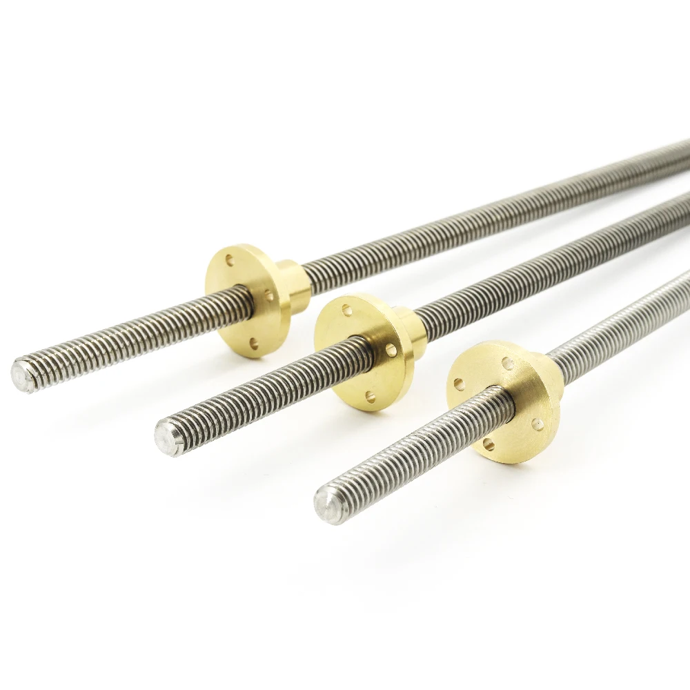 304 нержавеющая сталь T10 Длина винта 300 мм выводной 2 3 4 6 8 10 12 20 трапециевидный