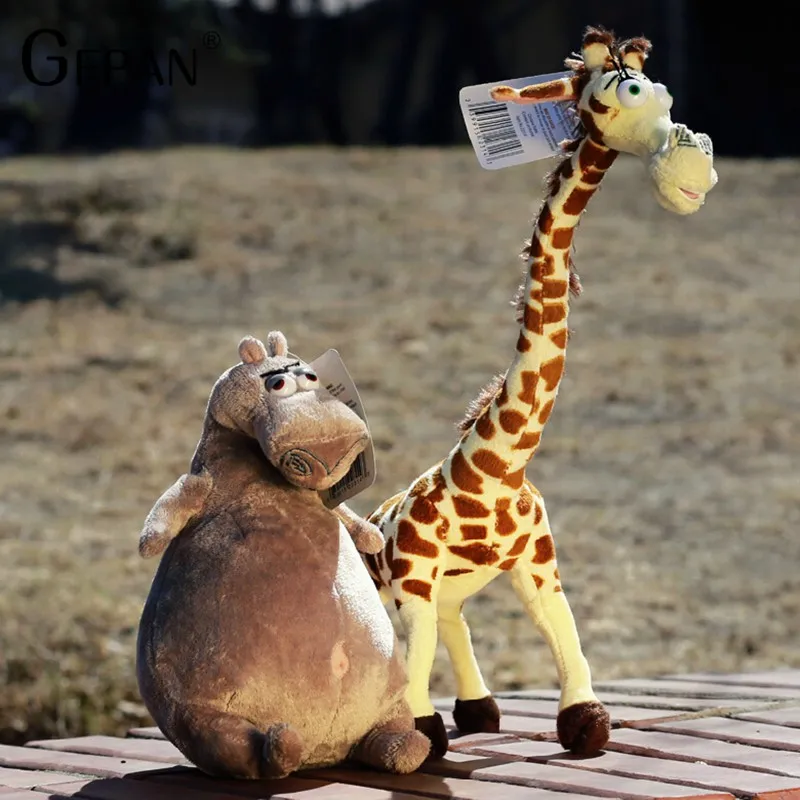 Милые плюшевые игрушки в виде животных из джунглей мягкие Пингвин леопардовые