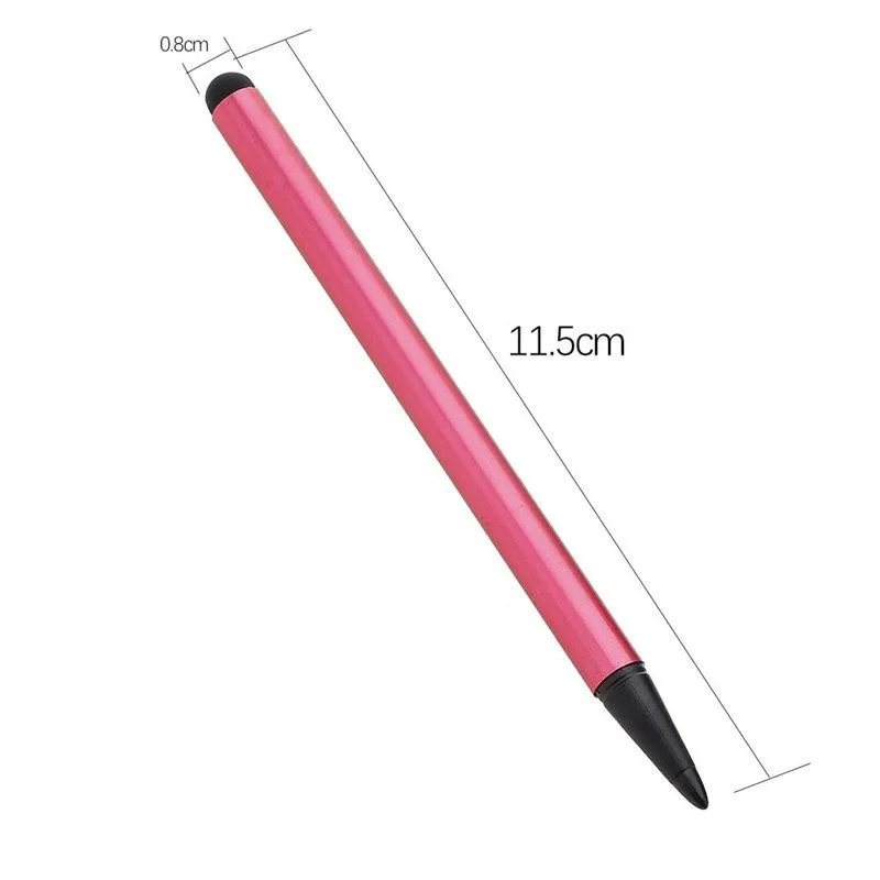 

Dual-end Tablet Touchscreen Pen Stylus Universal For Iphone Ipad For Samsung Tablet Phone Pc Resistive Capacitive Stylus