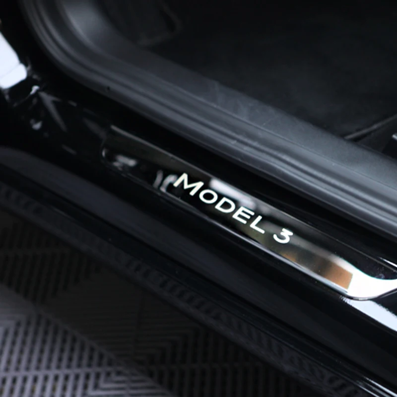 

2 шт., защитная полоса для педали автомобиля Tesla Model 3