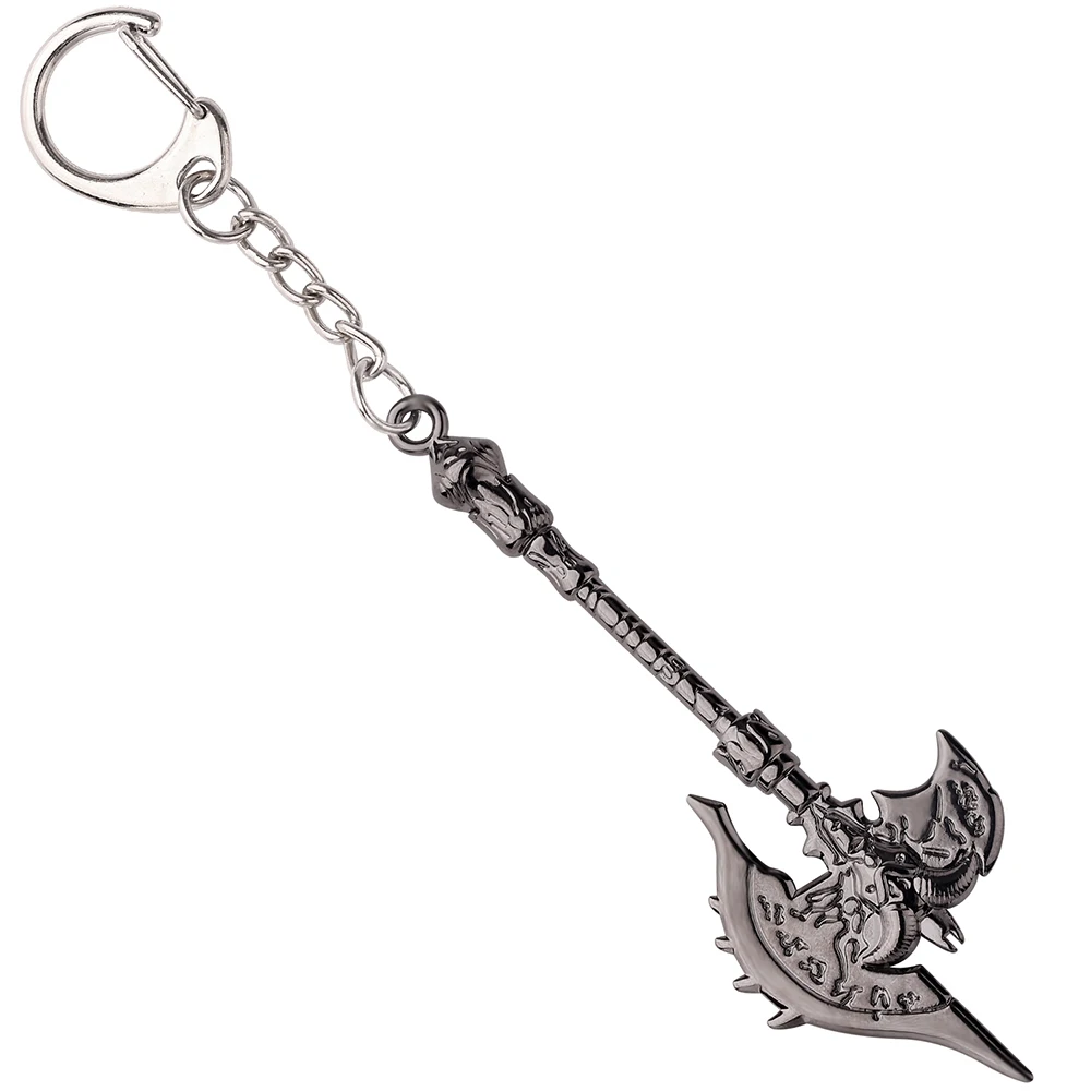Игры World of WarCrafts брелок король-Лих Frostmourne меч топор-Нож Оружие кинжал металлические фигурки брелок ювелирные изделия для фанатов - Цвет: World of Warcraft 3