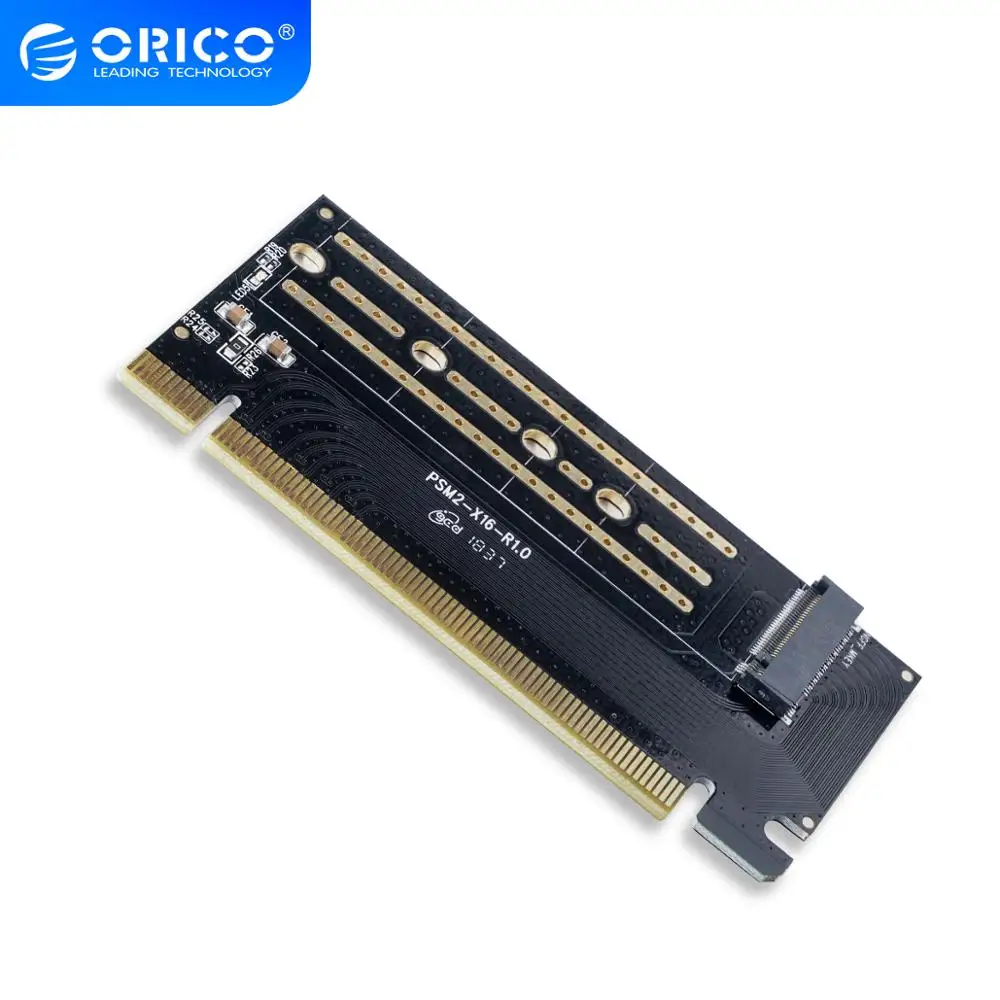 интерфейс orico pci e express m 2 m key ssd m 2 nvme к pci e 30 x16 gen3 карт