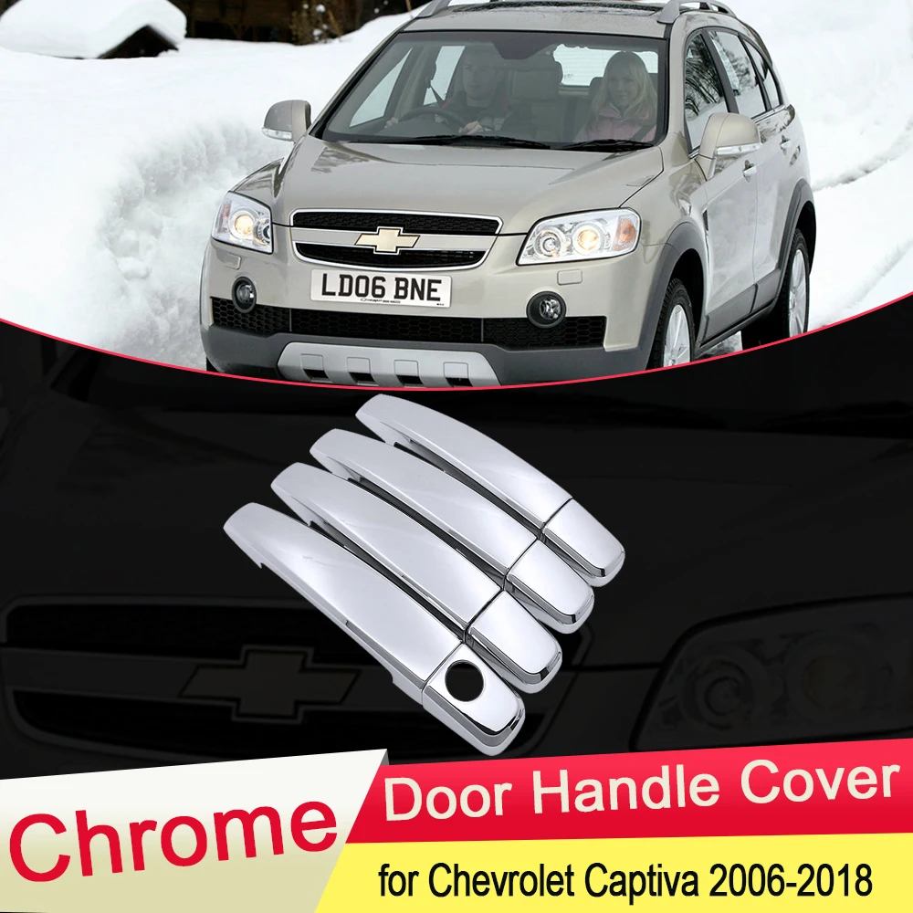 Для Chevrolet Holden Cap tiva Daewoo Winstorm 2006 ~ 2018 хромированная крышка дверной ручки внешняя