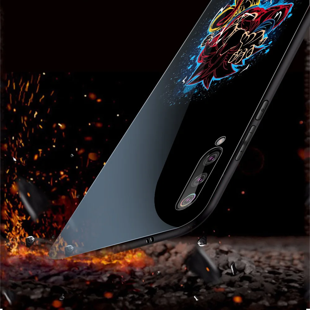 Ciciber чехол для телефона Red mi Note 8 7 6 5 Pro Plus Funda Xiaomi 9 9T A2 6X X 2 2S PocoPhone F1 стеклянный Dragon Ball