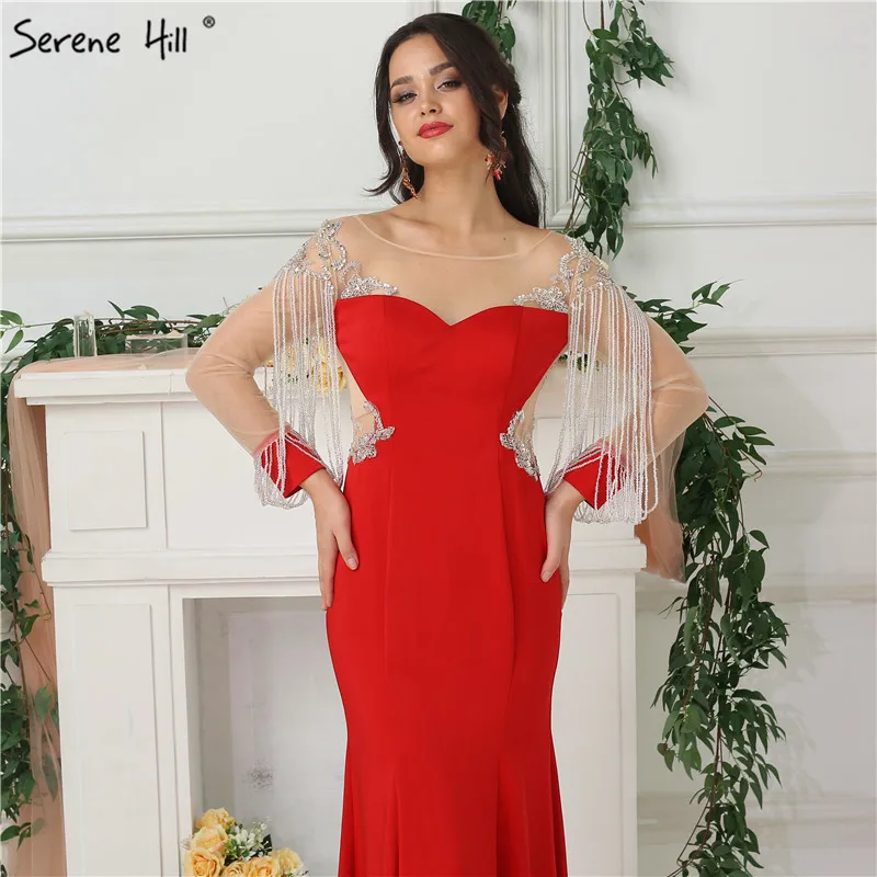 Соблазнительные прозрачные вечерние платья с длинным рукавом и юбкой-годе