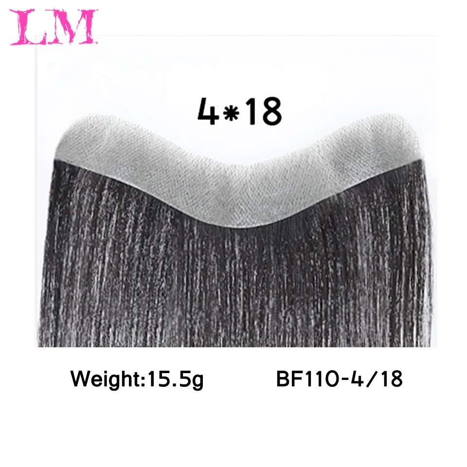 

LM Forehead Men Wig 100% Natural Human Hair Front Men Toupee Skin Invisible Hairline Remy Hair Piece Male Wig Replacement System