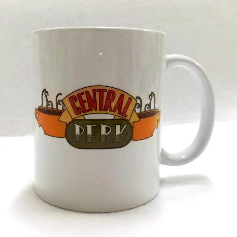 ТВ серии друзья Central perk кружка Кофе чашки Косплэй керамики Чай костюм на Хэллоуин