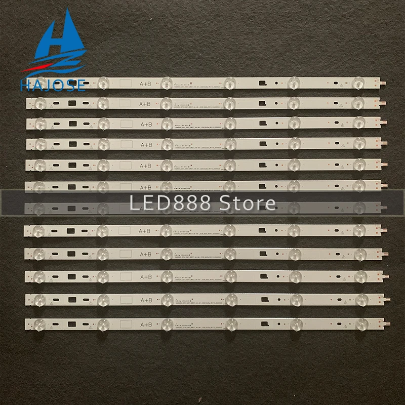 Партиями по 5 комплектов = 60pcs светодиодные полосы для тв Samsung 2014-SONY-DIRECT-48-B/A_3228_6LEDS