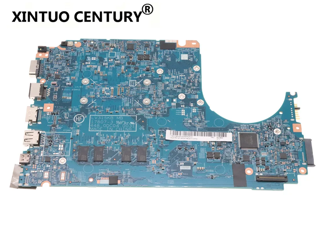 

17807-3 448.0DC04.0031 3865U CPU 4G RAM For Lenovo V330-15IKB Laptop Motherboard LV315KB MB 100% test intact