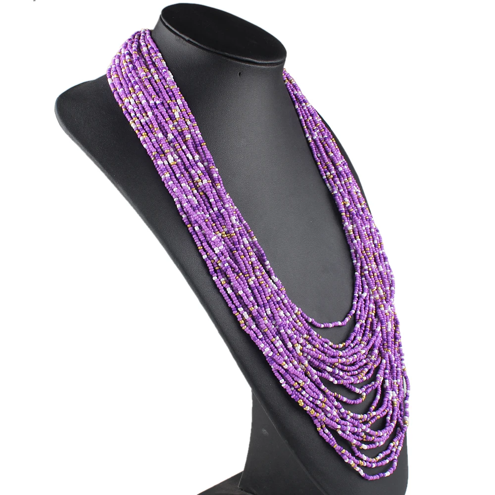 Женское Ожерелье Клер Цзинь многослойное богемное бохо ювелирные изделия с