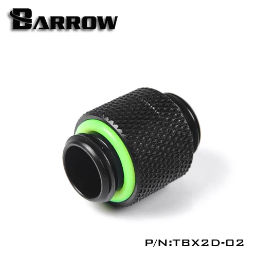Barrow G1 / 4 ''поворотный двойной адаптер для резьбы водяного