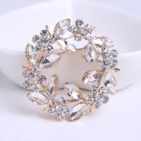 beadsland alloy inlaid rhinestone brooch design fashionable high end clothing accessories pin woman gift mm 310