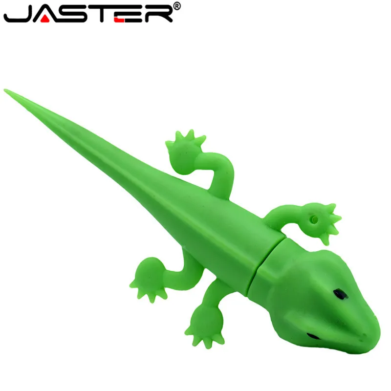 Корабль USB флэш-накопитель зеленые броши в виде ящерицы 4GB/8GB/16GB/32GB/64GB Gecko флеш-диск