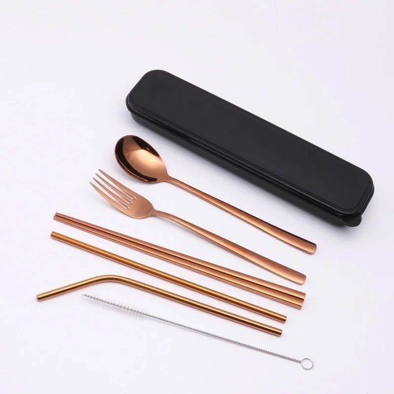 Набор столовых приборов из нержавеющей стали (6 шт.) столовые приборы для