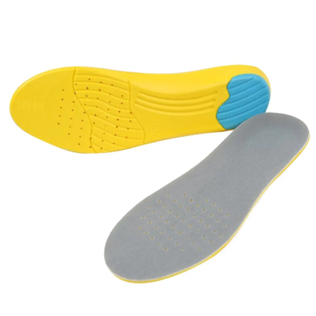

Soft Breathable Insoles Flatfoot Sweat Absorbent Comfortable For Running PU Insole Shock Absorbing Decompression