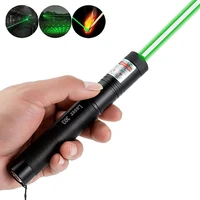 hunting high powerful 532nm green laser sight 10000m laser 303 pointer adjustable focus lazer pen burning match no battery